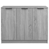 Dressoir 90,5x30x70 cm bewerkt hout grijs sonoma eikenkleurig - AllerleiShop