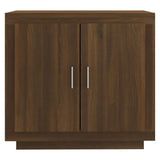 Dressoir 80x40x75 cm bewerkt hout bruin eikenkleur - AllerleiShop