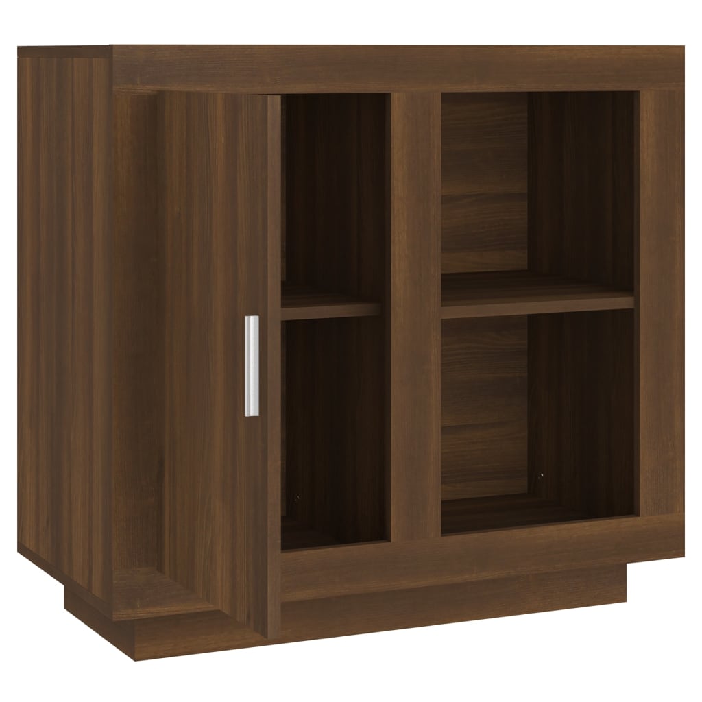 Dressoir 80x40x75 cm bruin eikenkleur - AllerleiShop