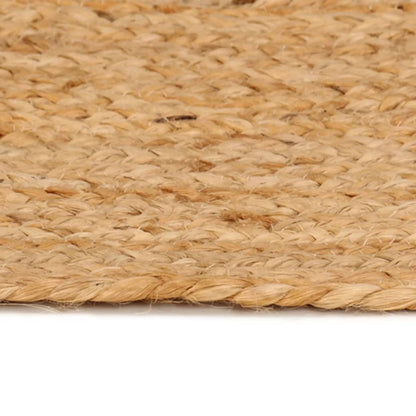 Tapijt rond 210 cm gevlochten jute - AllerleiShop