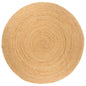 Tapijt rond 240 cm gevlochten jute - AllerleiShop