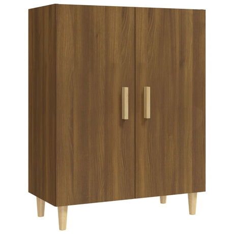 Dressoir 70x34x90 cm bewerkt hout bruin eikenkleur - AllerleiShop