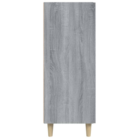 Dressoir 69,5x34x90 cm bewerkt hout grijs sonoma eikenkleurig - AllerleiShop