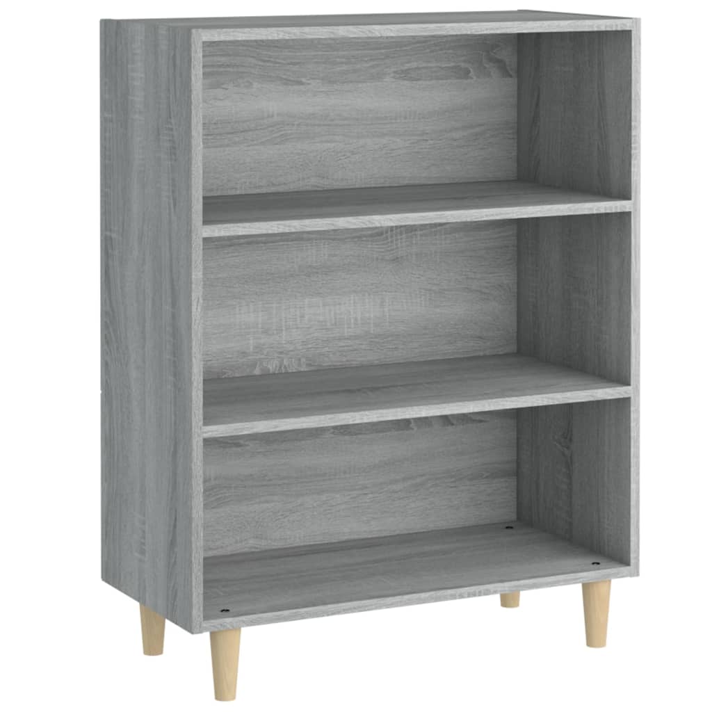 Dressoir 69,5x32,5x90 cm bewerkt hout grijs sonoma eikenkleurig - AllerleiShop