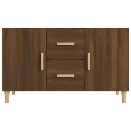 Dressoir 100x36x60 cm bewerkt hout bruin eikenkleur - AllerleiShop