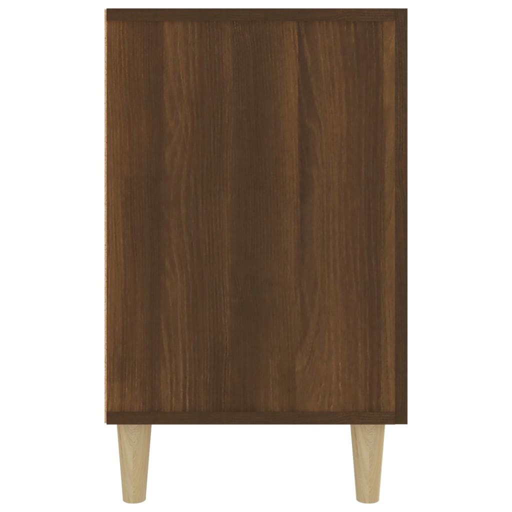 Dressoir 100x36x60 cm bewerkt hout bruin eikenkleur - AllerleiShop