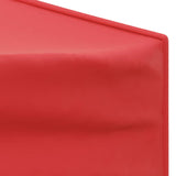 Partytent inklapbaar met zijwanden 2x2 m rood - AllerleiShop