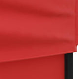 Partytent inklapbaar met zijwanden 2x2 m rood - AllerleiShop