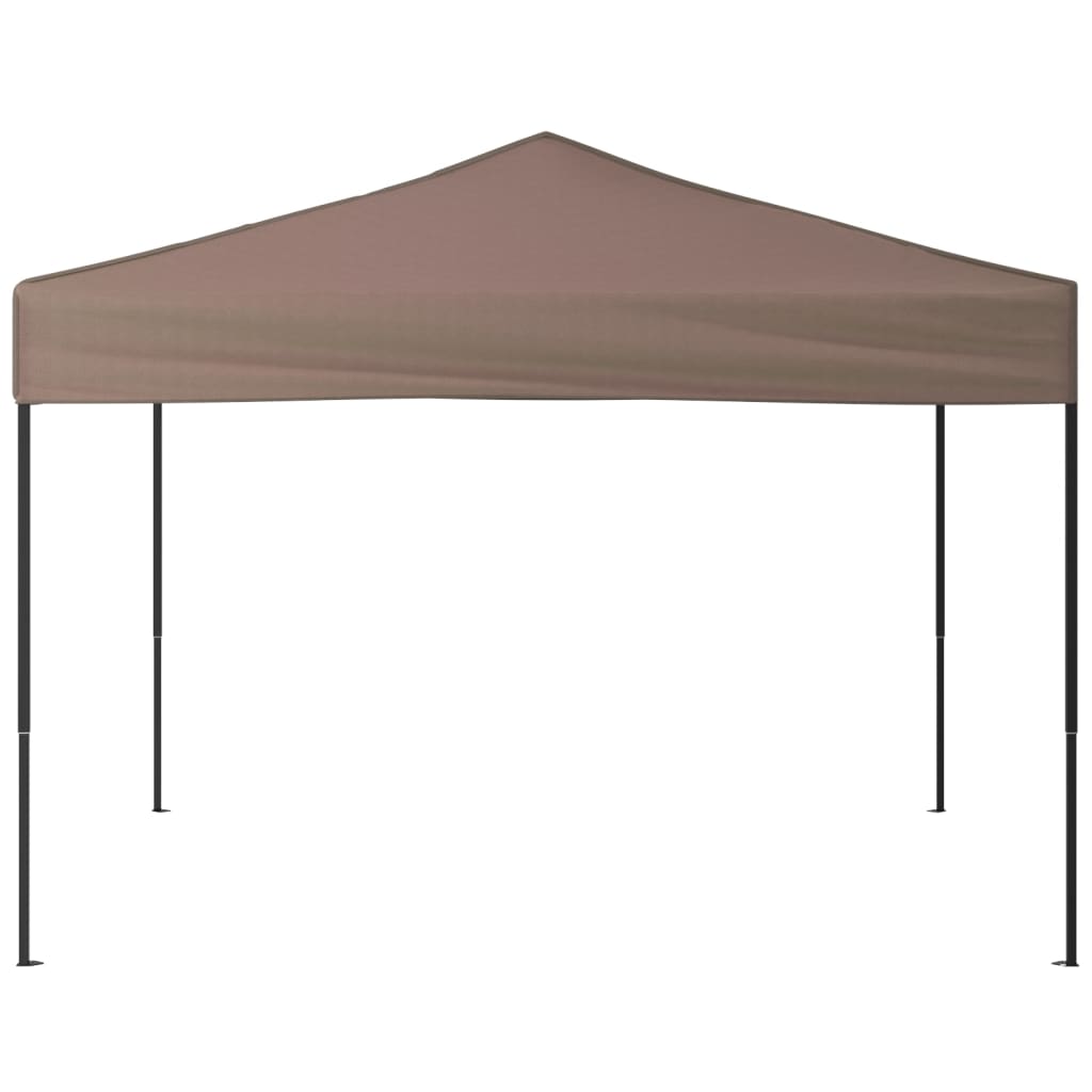 Partytent inklapbaar 3x3 m taupe