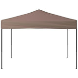 Partytent inklapbaar 3x3 m taupe