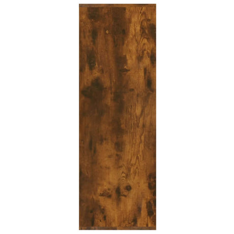 Schoenenrek 54x34x100,5 cm bewerkt hout gerookt eikenkleurig - AllerleiShop