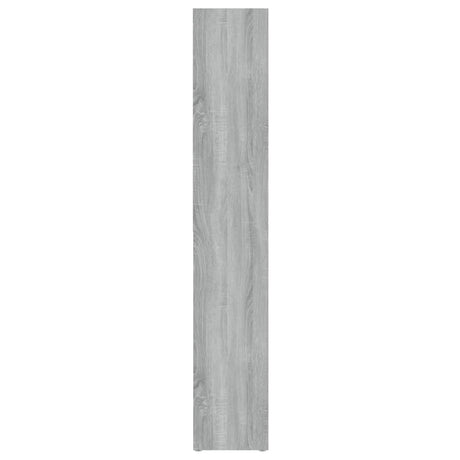 CD-kasten 2st 21x16x93,5cm bewerkt hout grijs sonoma eikenkleur - AllerleiShop