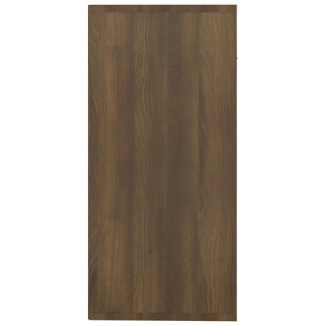 Dressoir 88x30x65 cm bewerkt hout bruin eikenkleur - AllerleiShop