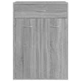 Schoenenkast 60x35x84 cm bewerkt hout grijs sonoma - AllerleiShop