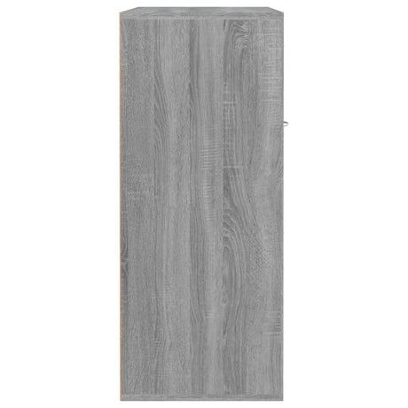 Schoenenkast 60x35x84 cm bewerkt hout grijs sonoma - AllerleiShop