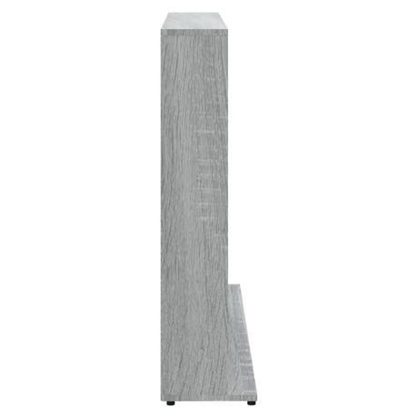 Cd-kast 102x23x89,5 cm bewerkt hout grijs sonoma eikenkleurig - AllerleiShop