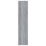 Schoenenkast 80x39x178 cm bewerkt hout grijs sonoma eikenkleur - AllerleiShop