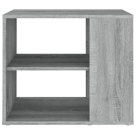 Bijzetkast 60x30x50 cm bewerkt hout grijs sonoma eikenkleurig - AllerleiShop