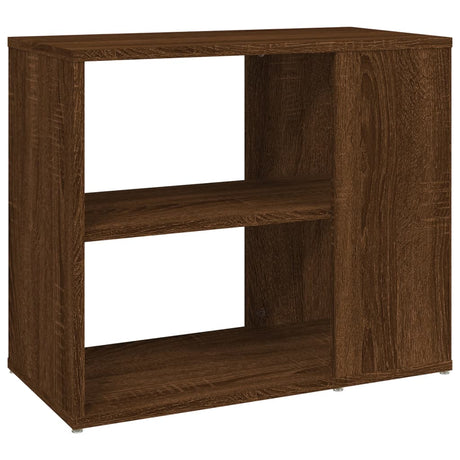 Bijzetkast 60x30x50 cm bewerkt hout bruin eikenkleur - AllerleiShop