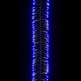 Lichtslinger cluster met 1000 LED's blauw 11 m PVC - AllerleiShop