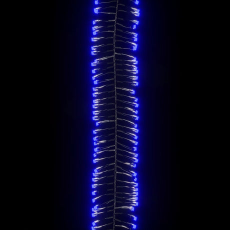 Lichtslinger cluster met 1000 LED's blauw 11 m PVC - AllerleiShop