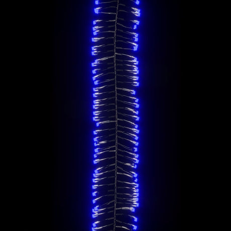 Lichtslinger cluster met 2000 LED's blauw 17 m PVC - AllerleiShop