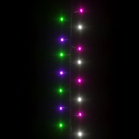 Lichtslinger compact met 1000 LED's pastel meerkleurig 25 m PVC - AllerleiShop