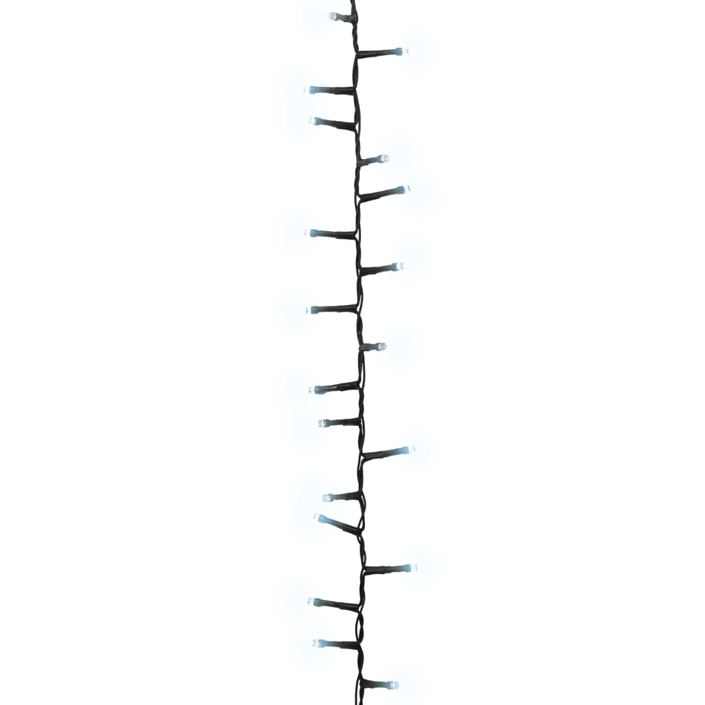 Lichtslinger compact met 2000 LED's koudwit 45 m PVC - AllerleiShop