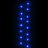 Lichtslinger compact met 3000 LED's blauw 65 m PVC - AllerleiShop