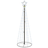 Kegelkerstboom 108 LED's 70x180 cm koudwit - AllerleiShop