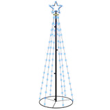 Kegelkerstboom 108 LED's 70x180 cm blauw - AllerleiShop