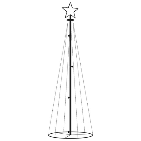 Kegelkerstboom 108 LED's 70x180 cm blauw - AllerleiShop