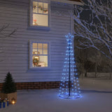 Kegelkerstboom 108 LED's 70x180 cm blauw - AllerleiShop