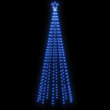 Kegelkerstboom 310 LED's 100x300 cm blauw - AllerleiShop