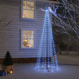 Kegelkerstboom 310 LED's 100x300 cm blauw - AllerleiShop