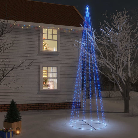 Kegelkerstboom 1134 LED's blauw 230x800 cm - AllerleiShop