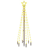 Kerstboom met grondpin 108 LED's warmwit 180 cm - AllerleiShop