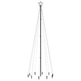 Kerstboom met grondpin 310 LED's warmwit 300 cm - AllerleiShop