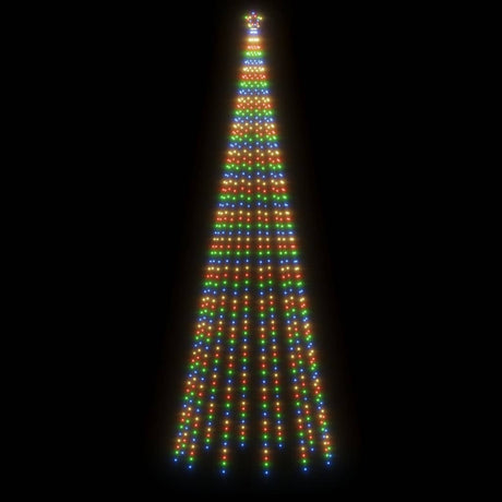 Kerstboom met grondpin 732 LED's meerkleurig 500 cm - AllerleiShop