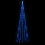 Kerstboom met grondpin 1134 LED's blauw 800 cm - AllerleiShop