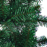 Kunstkerstboom met iriserende uiteinden 210 cm PVC groen - AllerleiShop