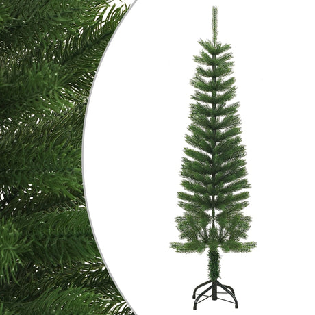 Kunstkerstboom met standaard smal 150 cm PE - AllerleiShop