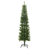 Kunstkerstboom met standaard smal 210 cm PE - AllerleiShop