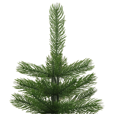 Kunstkerstboom met standaard smal 210 cm PE - AllerleiShop