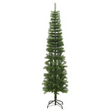 Kunstkerstboom met standaard smal 240 cm PE - AllerleiShop