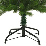 Kunstkerstboom met standaard smal 240 cm PE - AllerleiShop