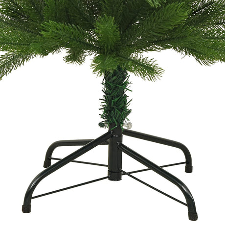 Kunstkerstboom met standaard smal 240 cm PE - AllerleiShop