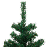 Kunstkerstboom met verlichting en pot 120 cm PVC groen - AllerleiShop