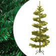 Kunstkerstboom met verlichting en standaard 150 cm PVC groen - AllerleiShop