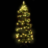 Kunstkerstboom met verlichting en standaard 150 cm PVC groen - AllerleiShop